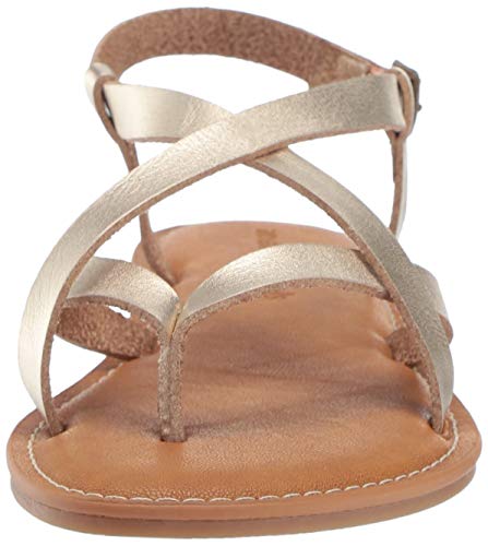 Thumbnail 1 de Amazon Essentials Women's Casual Strappy Sandal, Gold (UK 8)
