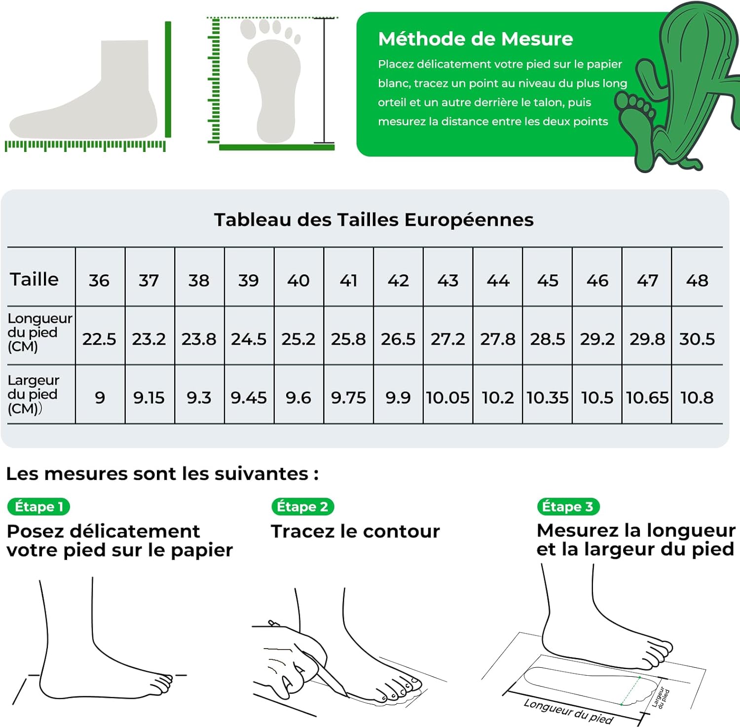 Thumbnail 6 de SAGUARO Unisexe Knit Chaussures Pieds Nus, Luck I – Tailles 36-48
