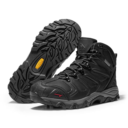 Detalle de NORTIV 8 Waterproof Ankle Hiking Boots for Men