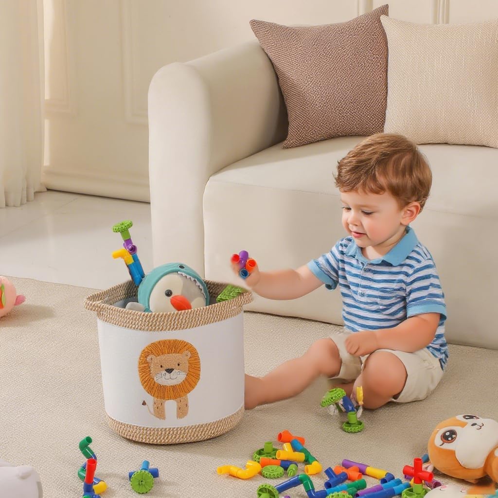 Detalle de Tidelit lion kids laundry basket 21 L