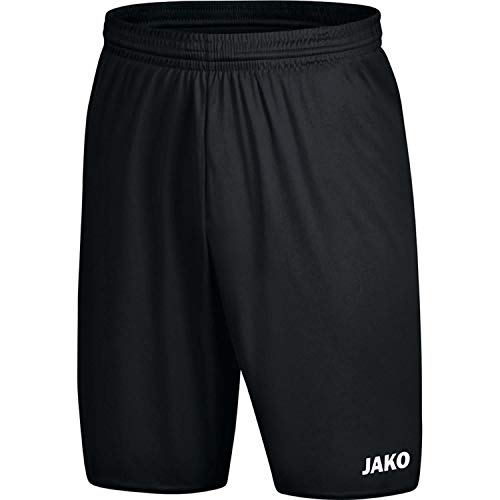 Detalle de JAKO Kinder Sporthose Manchester 2.0 – Schwarz, 164