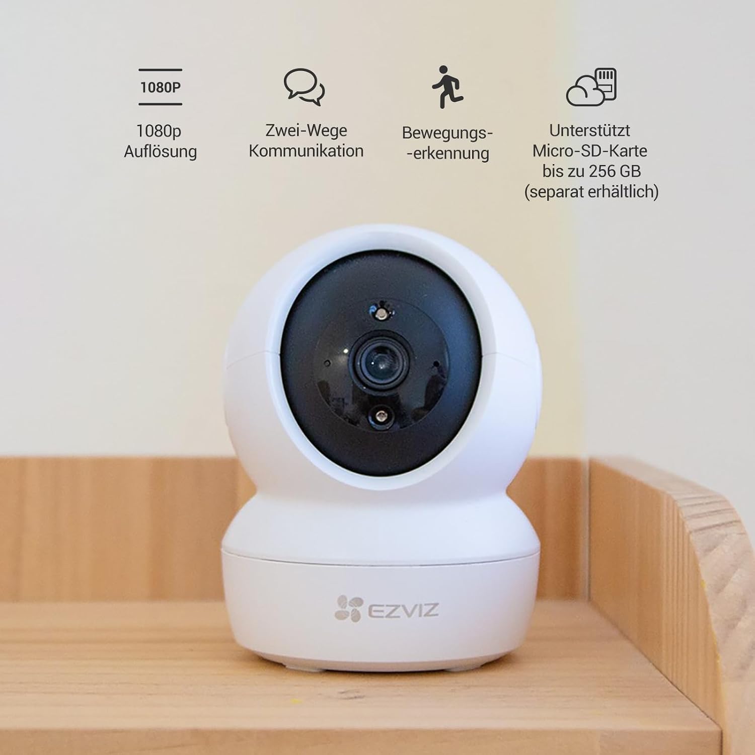 Thumbnail 1 de EZVIZ C6N WLAN IP Kamera 1080P