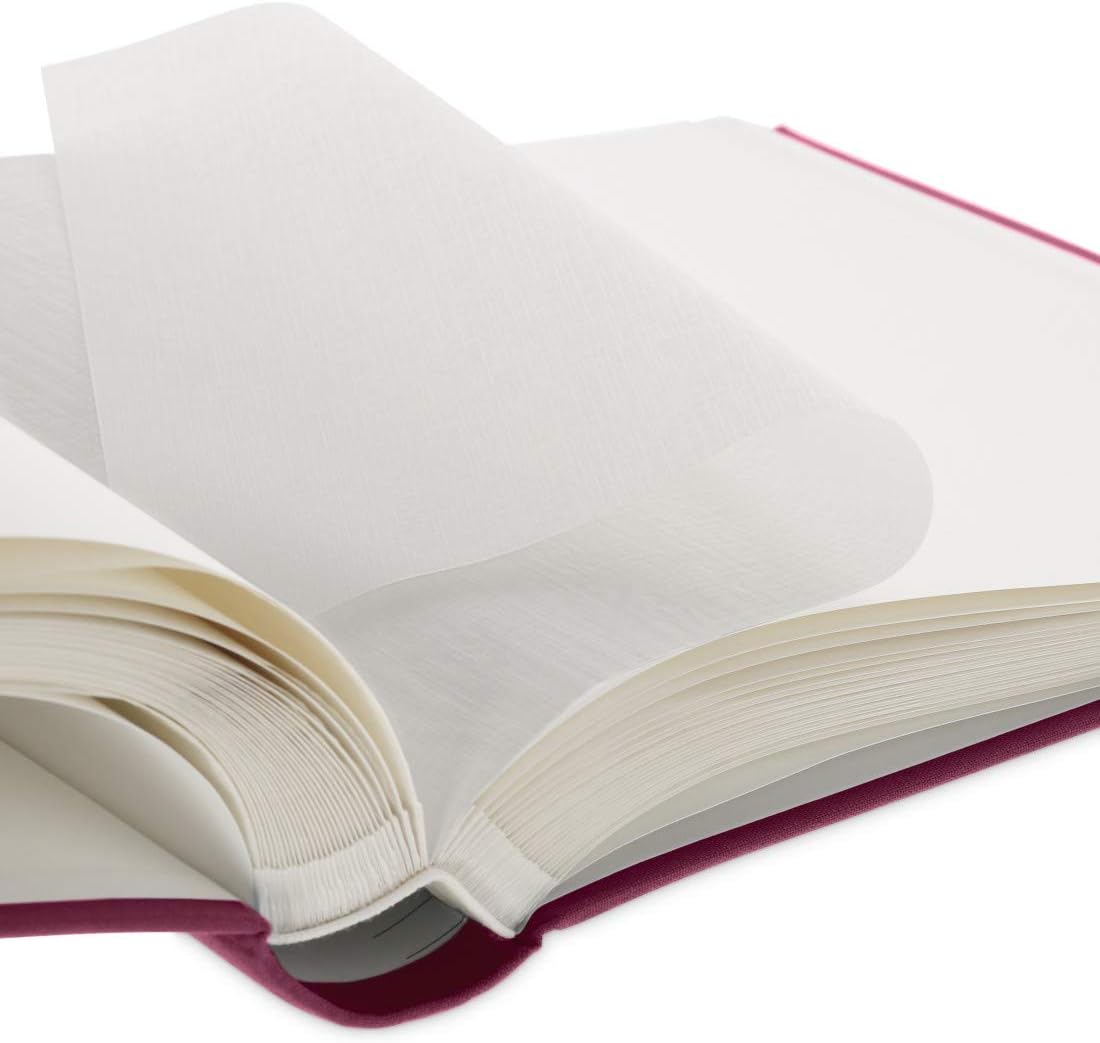Detalle 2 de Hama Jumbo Album (Linen Look) – Wine red, Universal photo album