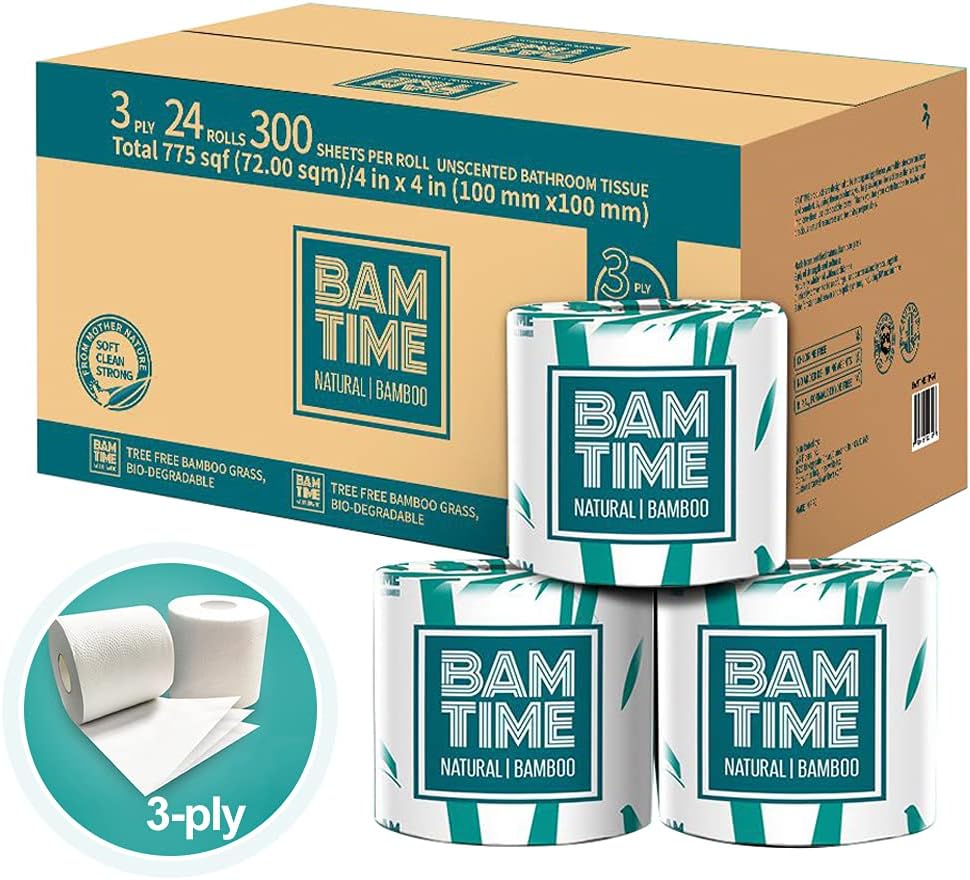 Detalle de Bamboo Toilet Paper, 3-Ply
