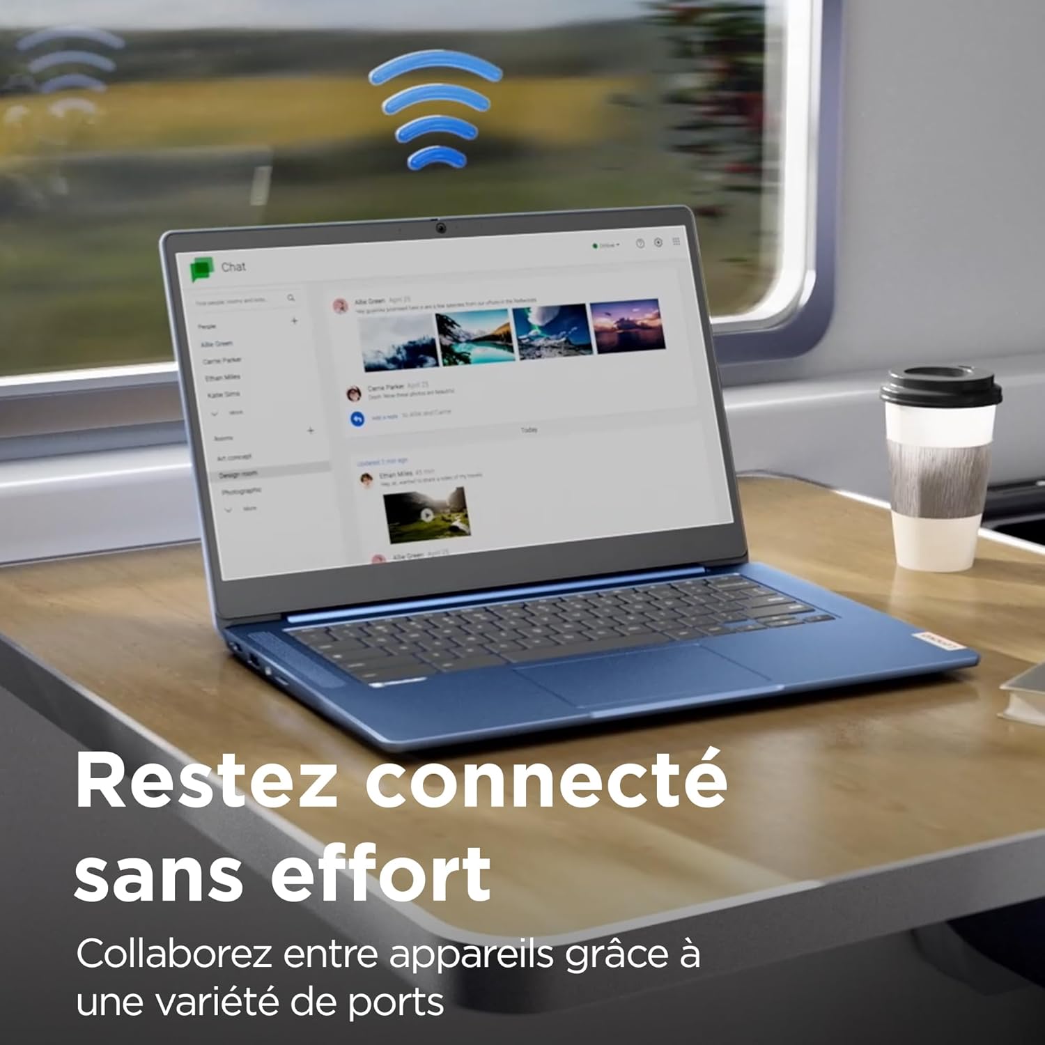 Detalle 2 de Lenovo IdeaPad Slim 3 Chromebook 14 pouces