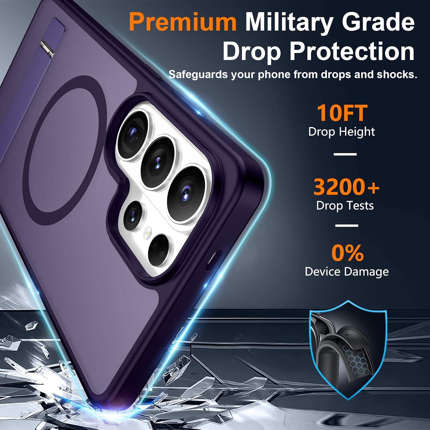 Detalle de SPIDERCASE Galaxy S26 Ultra phone case