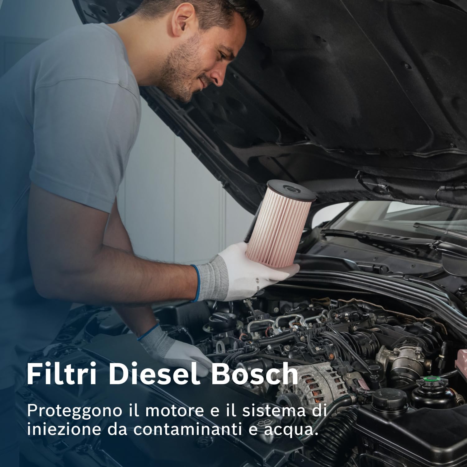 Thumbnail 4 de Bosch N0008 Filtro Diesel per Auto: separa particelle e acqua per proteggere l’impianto di iniezione