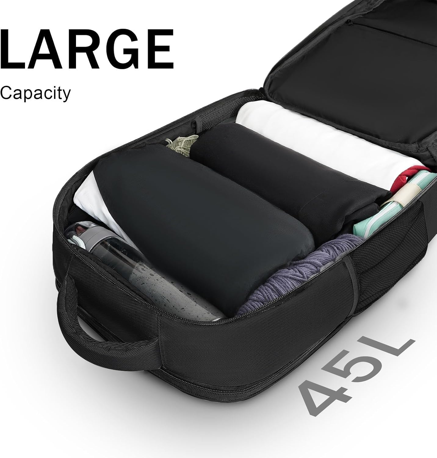 Detalle de MATEIN Mochila Viaje Cabina 45L con USB