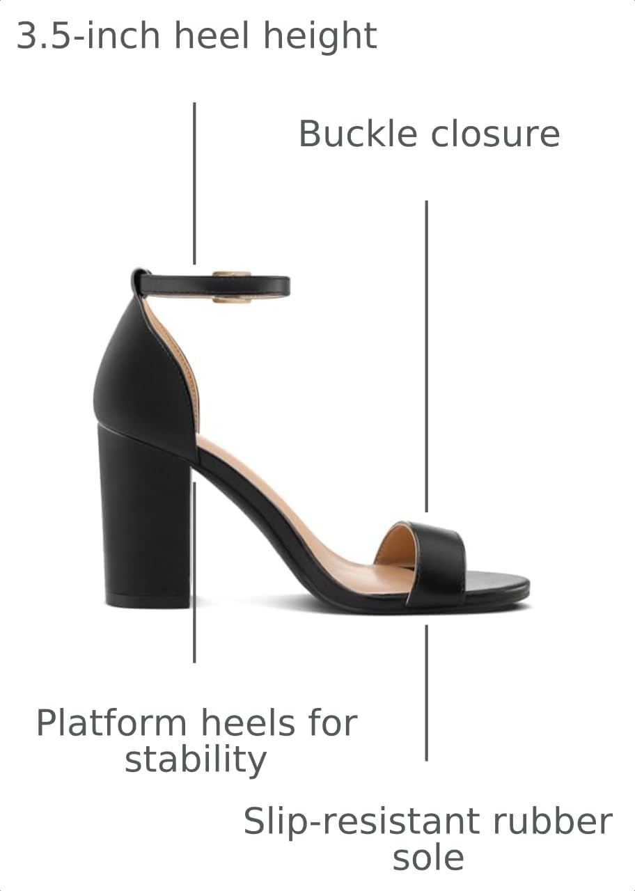 Detalle de COASIS Heeled Sandals, 3.5-Inch Heel