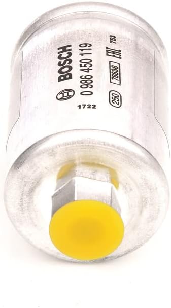 Detalle de Bosch F0119 Filtre à carburant Essence – Séparation des particules et protection du système d'injection