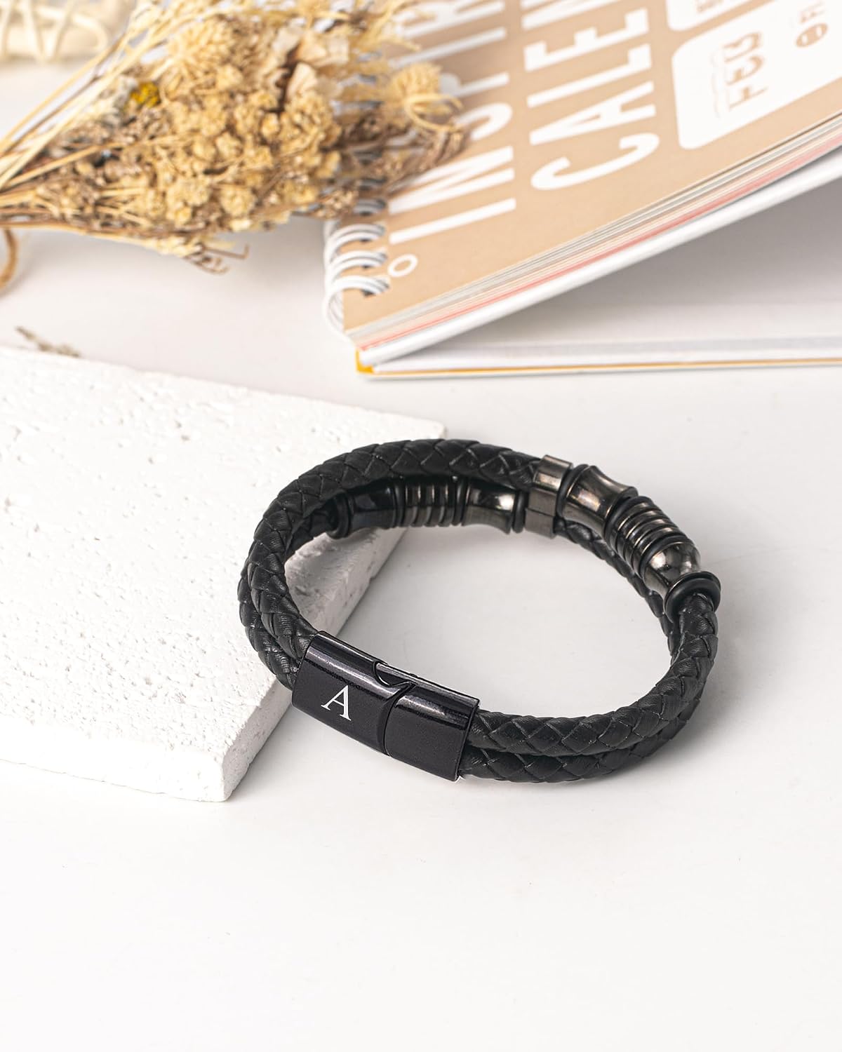 Detalle de TOLOWOBK Lederarmband 21 cm