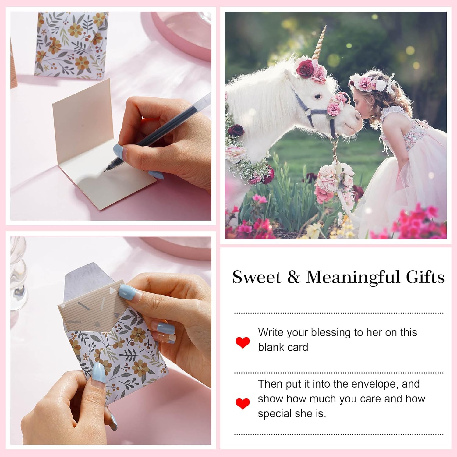 Thumbnail 6 de Hidepoo Unicorn Necklace Heart Pendant