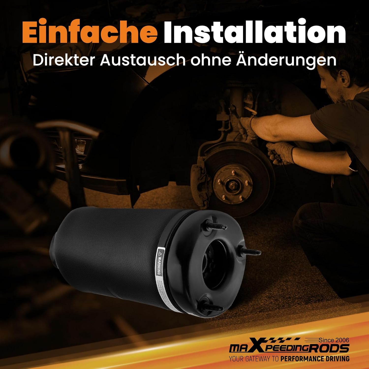 Thumbnail 6 de maXpeedingrods Airmatic Luftfederung vorne für W164/X164 – Zwei Front-Luftfedern im Set
