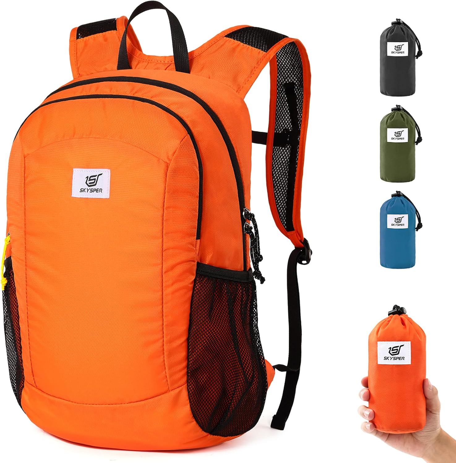 Detalle de SKYSPER ISHELL16 Mochila plegable 16L