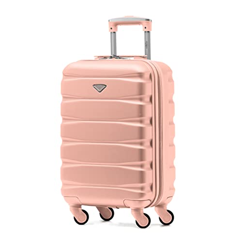 Imagen de Flight Knight Lightweight 4 Wheel ABS Cabin Suitcase 55x35x20cm en OfertitasTOP