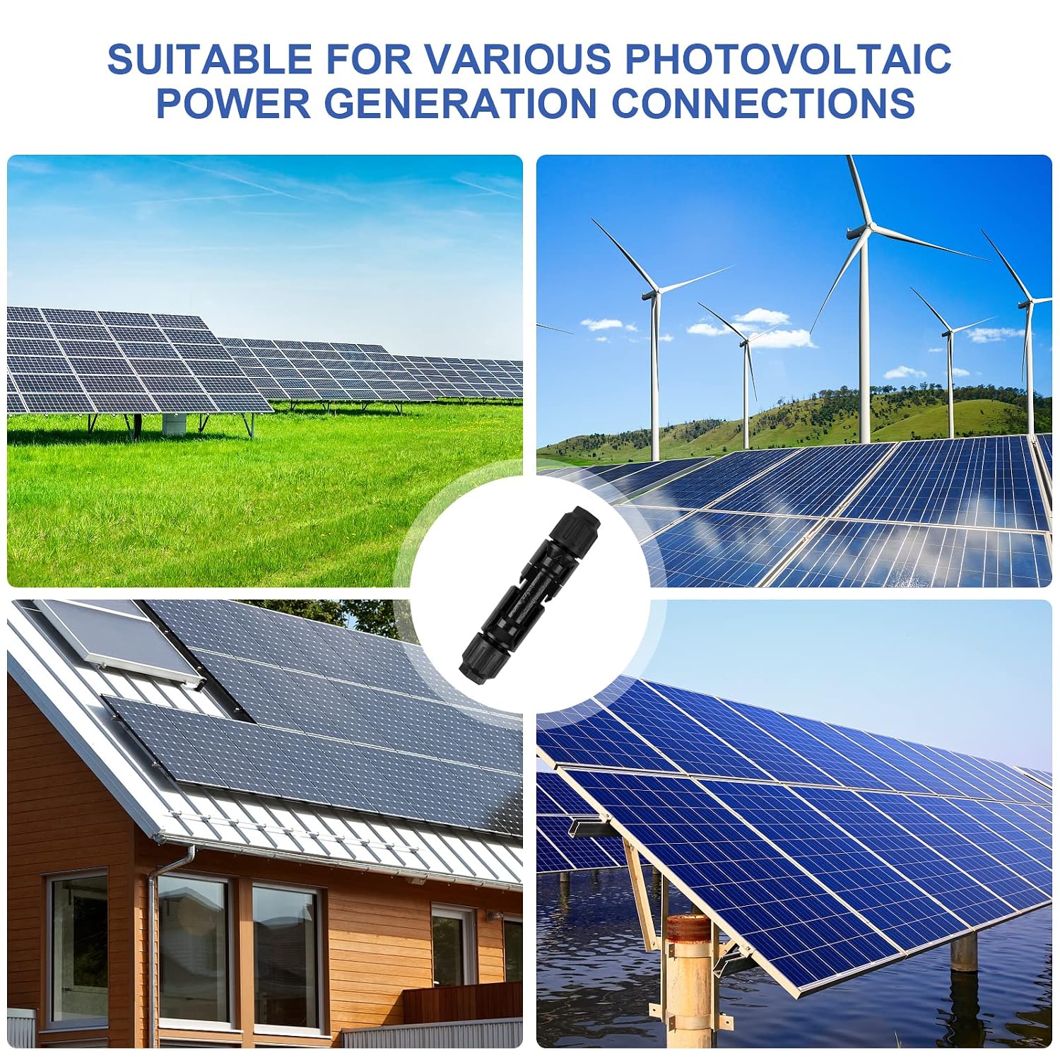 Thumbnail 6 de Solarpanel Stecker 15 Paar für PV