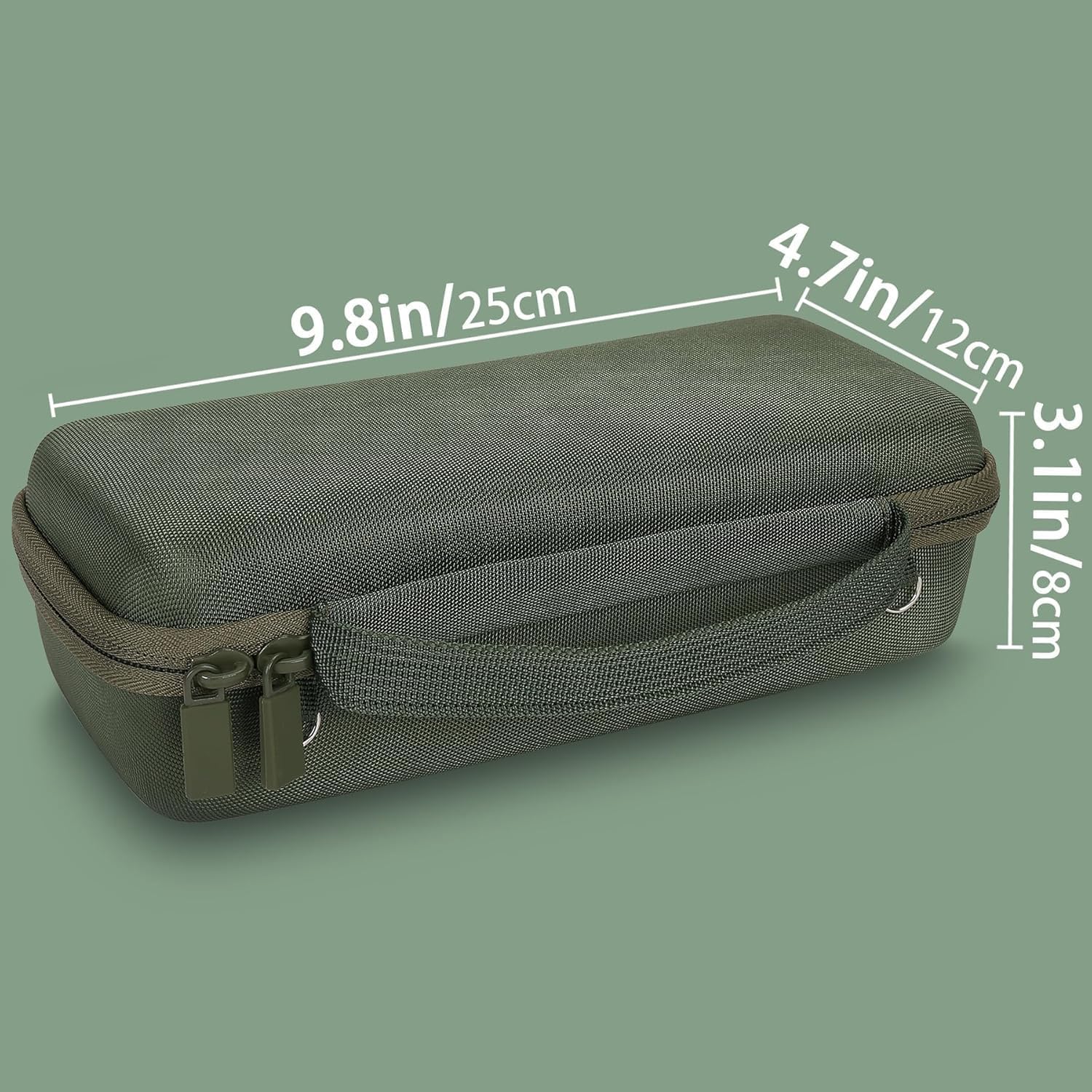 Detalle 2 de co2CREA harte Tragetasche/Schutzhülle für Soundcore Motion 300 (nur Etui, EVA)