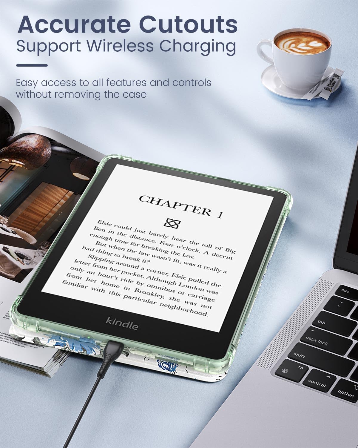 Thumbnail 5 de MoKo Kindle Paperwhite Case, TPU