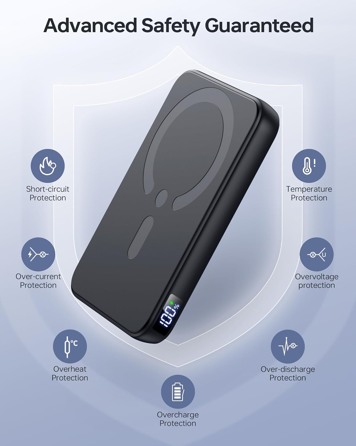 Thumbnail 6 de MagSafe Power Bank 12000mAh Portable Charger