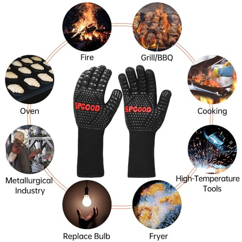 Thumbnail 6 de SPGOOD Guantes BBQ 800 ℃ L/XXL