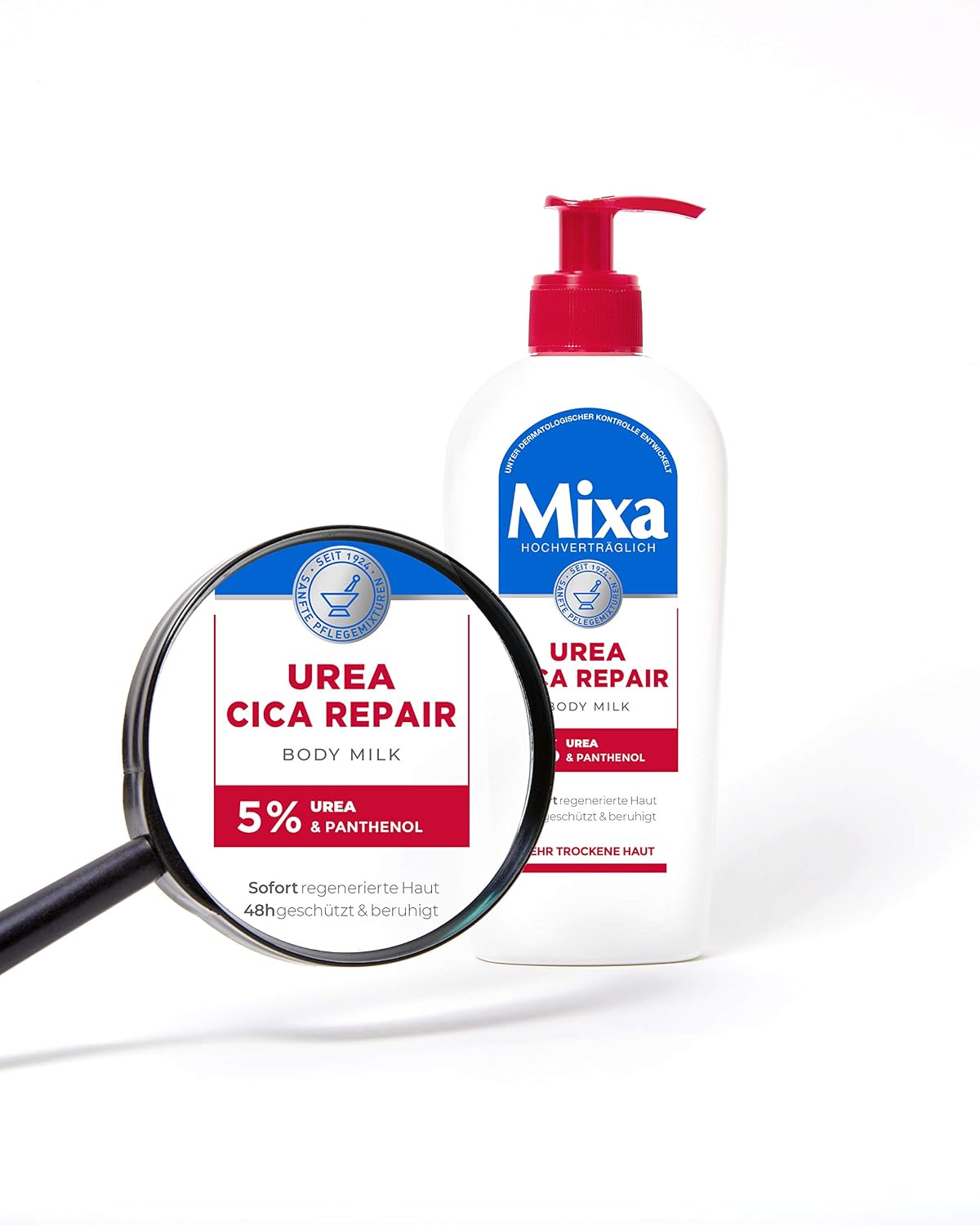 Thumbnail 6 de Mixa Urea Cica Repair Body Milk – beruhigende Körpermilch mit 5 % Urea & Panthenol, 250 ml (2er Pack)