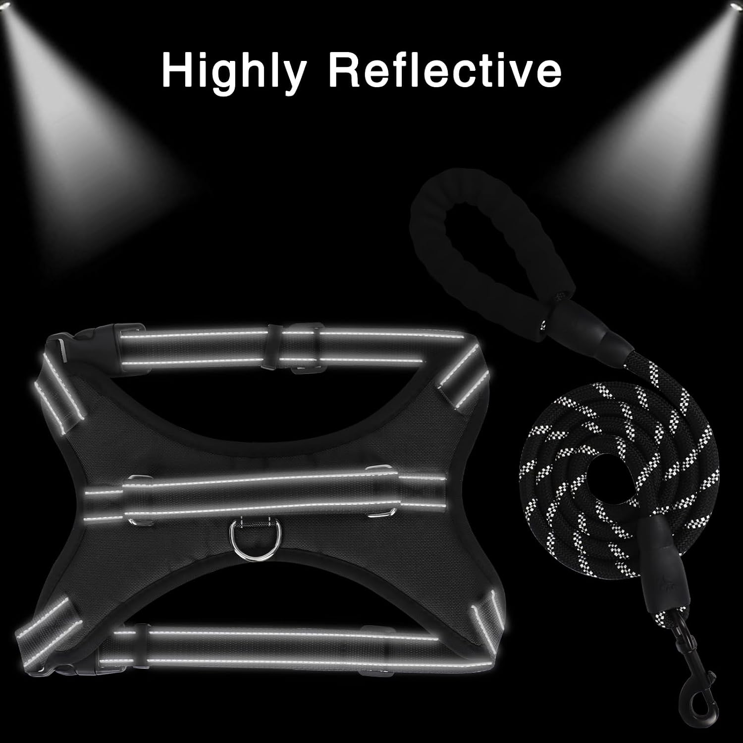 Thumbnail 4 de FYY No Pull Dog Harness Breathable Adjustable Vest
