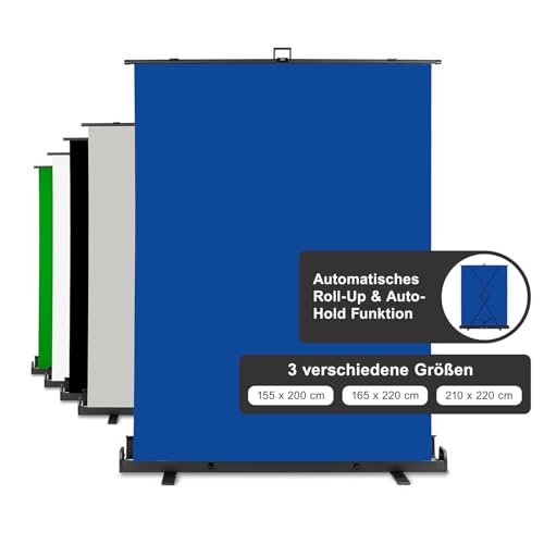 Thumbnail 1 de Walimex Pro Roll-Up Panel 165x220 cm fond photo gris ⚙️