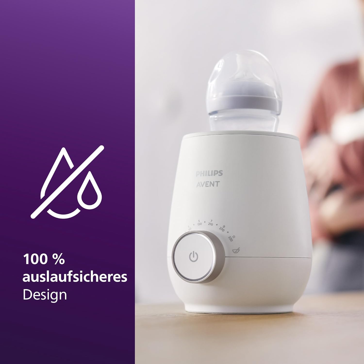 Thumbnail 4 de Philips Avent SCF358/00 Schneller Premium-Fläschchenwärmer mit intelligenter Temperaturregelung