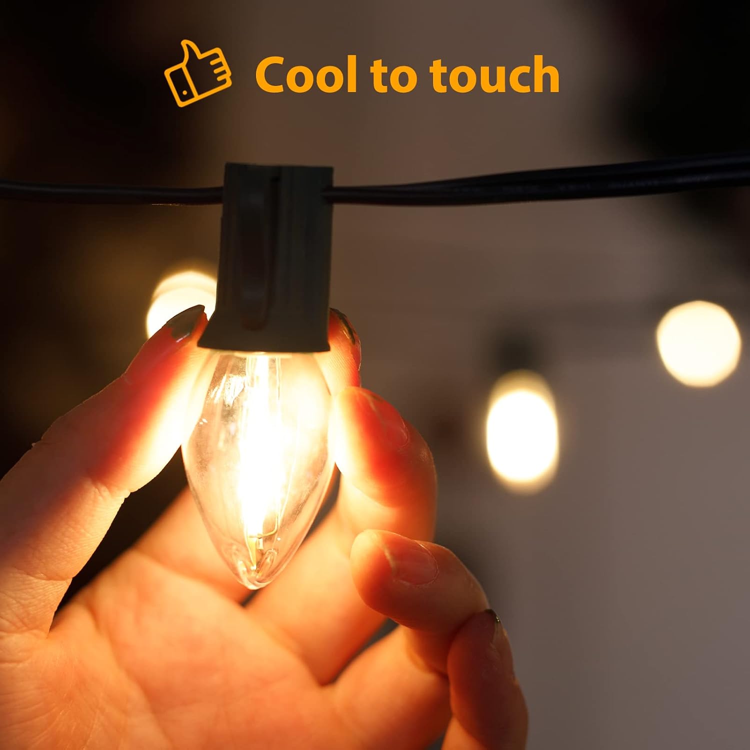 Detalle 2 de C7 LED Christmas Light Bulbs, 0.6W