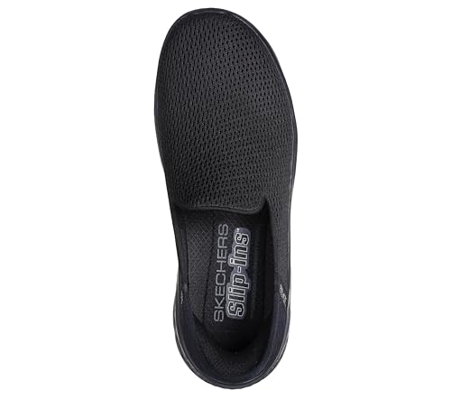 Detalle de Skechers Women's Slip-Ins Go Walk Flex Relish - Black, UK 6 Wide