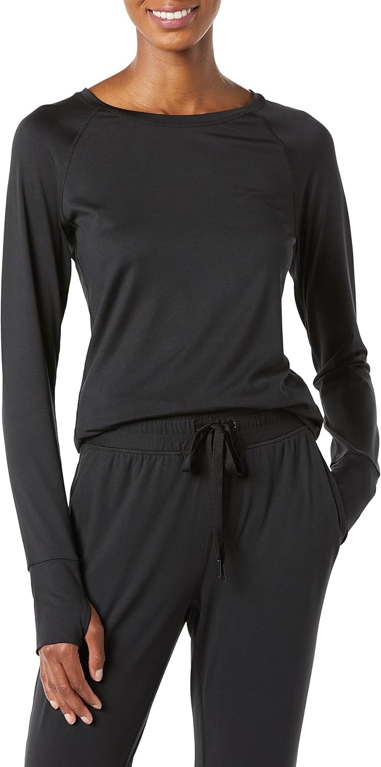 Thumbnail 6 de Amazon Essentials Women's Brushed Tech Stretch Long-Sleeve Crewneck Shirt (Plus Size)