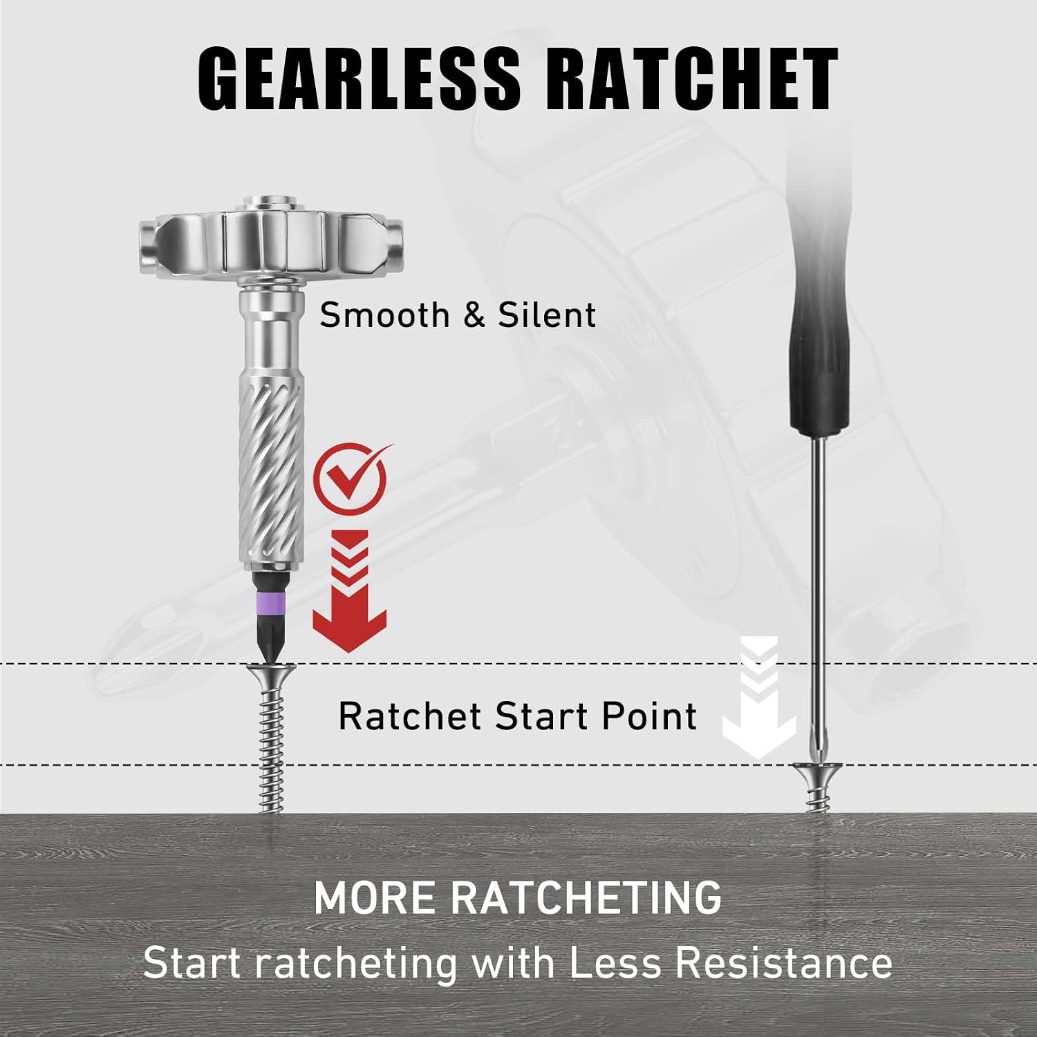 Thumbnail 6 de VMAN RS66 VMAN-66IN1 Ratcheting Screwdriver Set with S2 Steel Bits