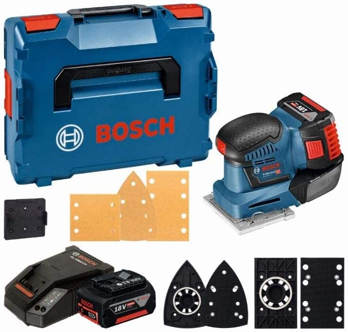 Thumbnail 6 de Bosch Professional GSS 18V-10 System 06019D0202 levigatrice orbitale senza filo con piastre intercambiabili
