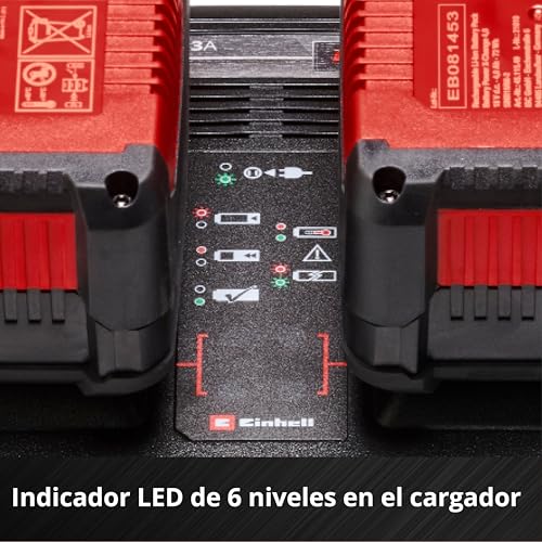 Thumbnail 8 de Einhell Power X-Change Starter Kit PXC 2X 4,0 Ah + Cargador Doble