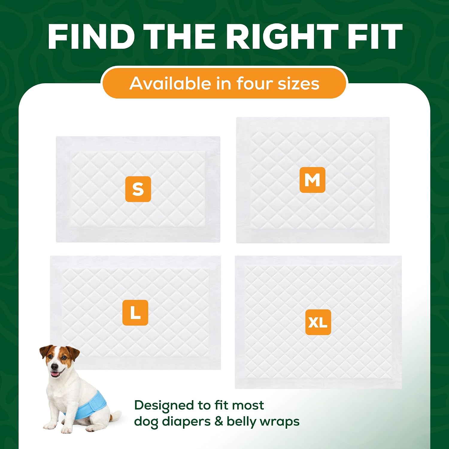 Detalle de Inspire Pet Dog Diaper Liners 100-Count
