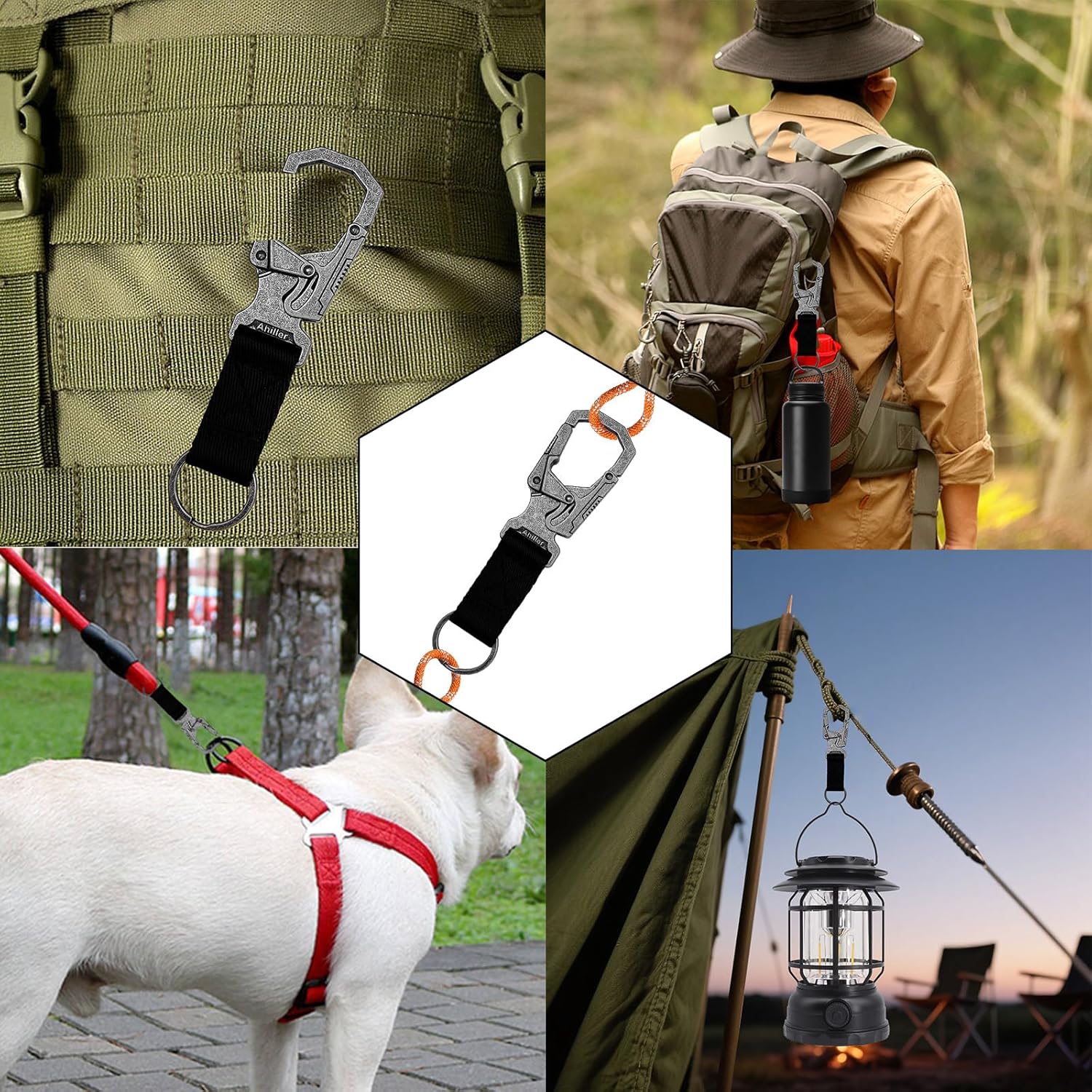 Thumbnail 2 de Ahiller Ahiller Bergsteigen Schnalle 3 Zoll Schlüsselring