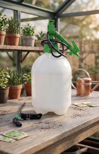Detalle de BARGAIN FACTORY 5L Garden Pressure Sprayer with Shoulder Strap