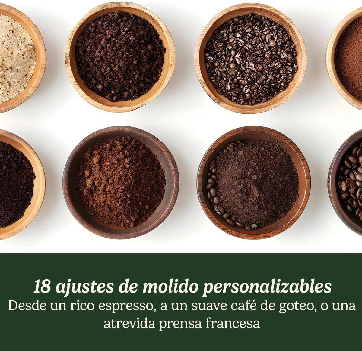 Detalle 1 de Cuisinart Molinillo de Café ☕️ 8 Niveles de Molido