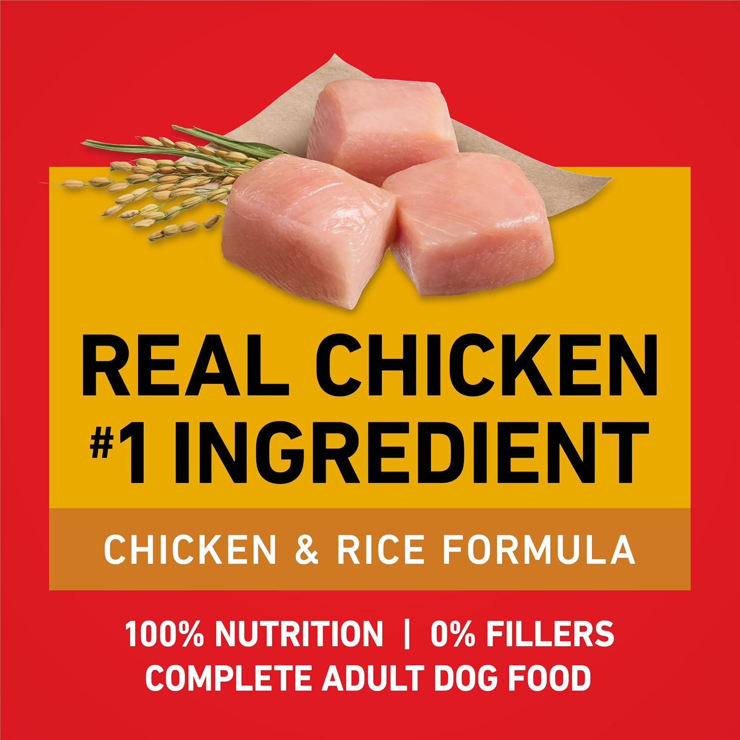 Thumbnail 3 de Purina ONE Chicken & Rice Formula Dry Dog Food, 16.5 lb Bag