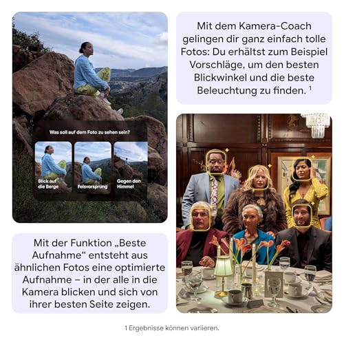 Thumbnail 6 de Google Pixel 10a (Obsidian, 128 GB) – 7 Jahre Betriebssystem‑ und Sicherheitsupdates