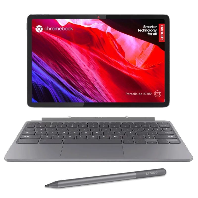 Detalle de Lenovo Chromebook Duet 11M889 10,95": portátil 2 en 1 ligero y capaz para movilidad y productividad