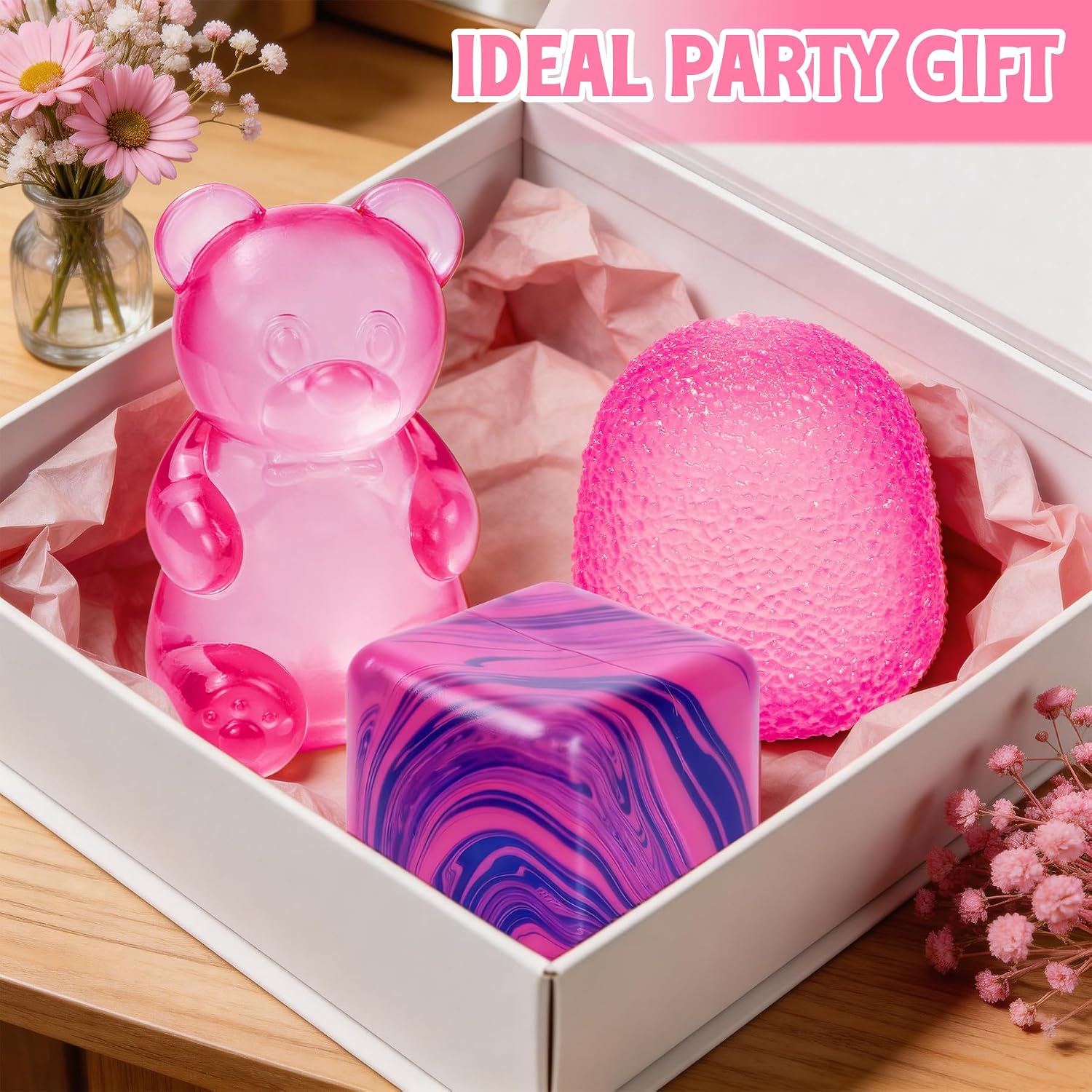 Thumbnail 6 de 3Pcs Taba Squishies Fidget Toys — Sensory Stress Set for All Ages