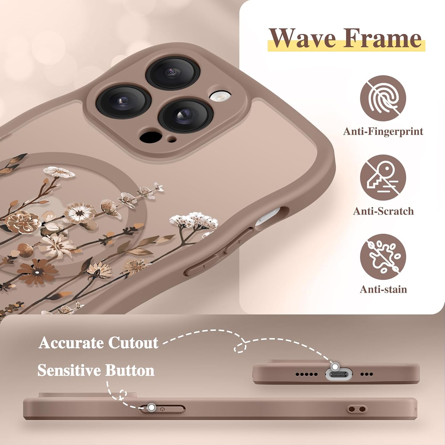 Thumbnail 4 de GVIEWIN Cute iPhone 14/13 Case with MagSafe
