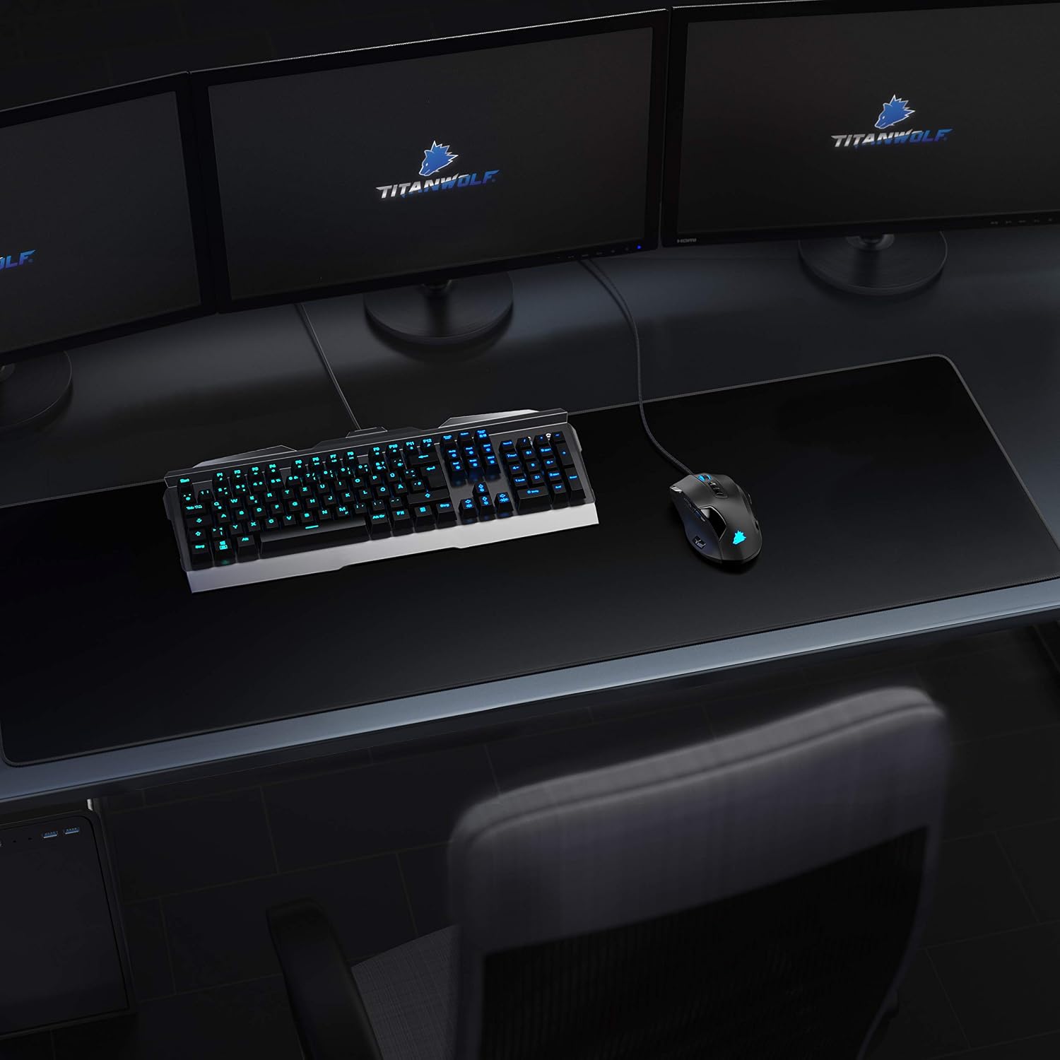 Thumbnail 5 de TITANWOLF Extra Large Gaming Mouse Mat 1200x400mm