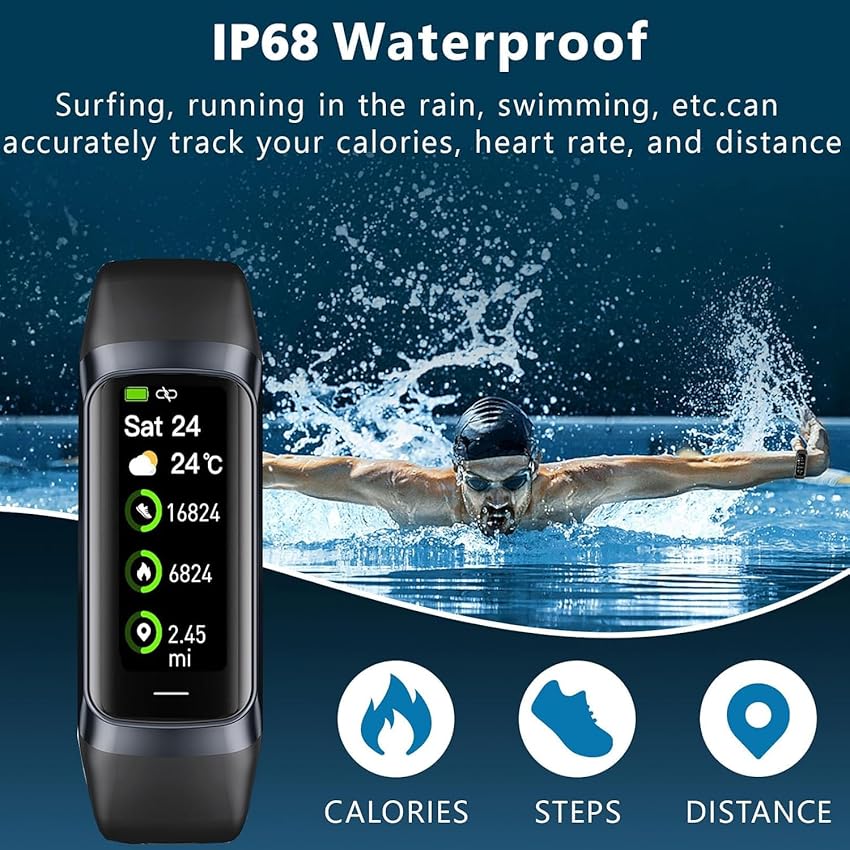 Thumbnail 1 de Fitness Tracker with Heart Rate 20+ Sports Modes