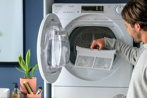 Detalle 2 de Candy Smart Pro Asciugatrice a Pompa di Calore 10 Kg, Classe D, Bianca