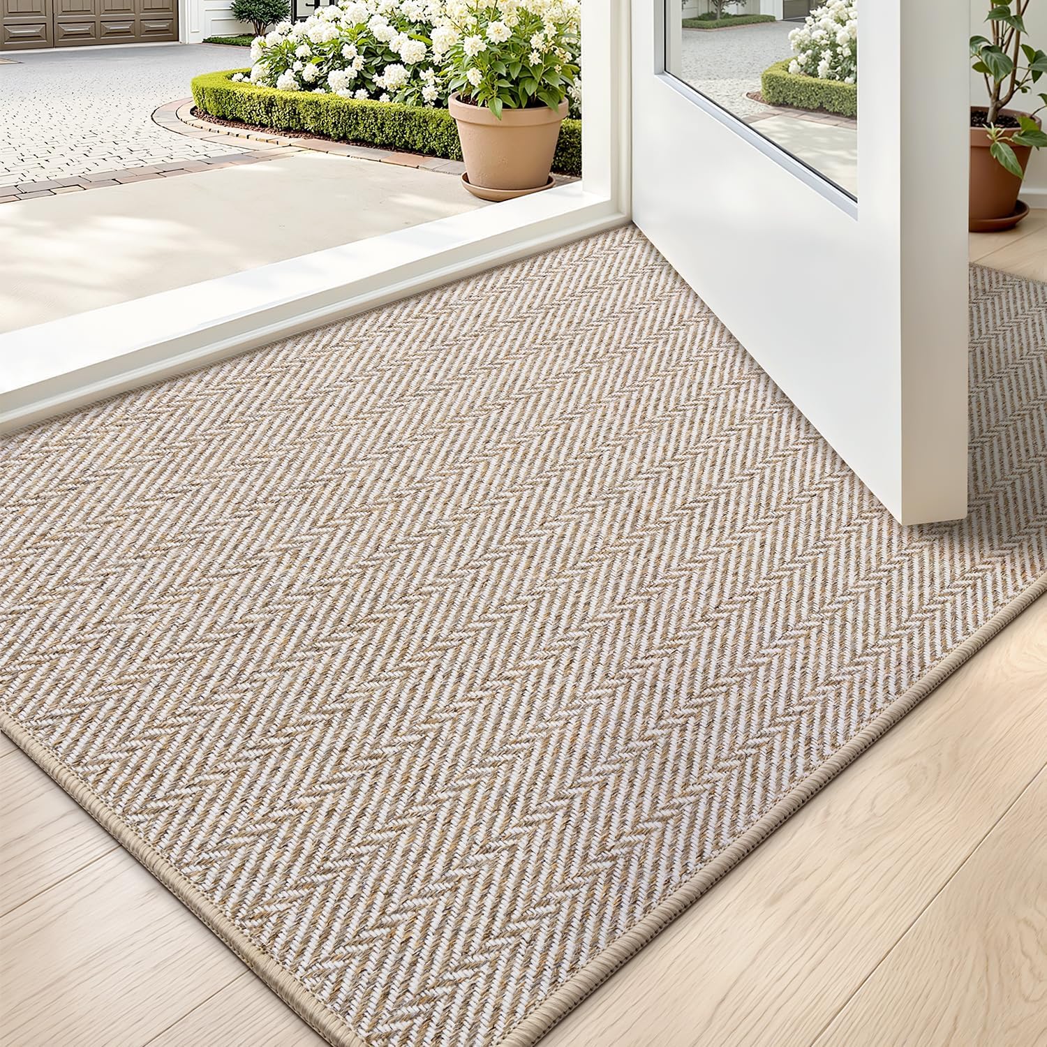 Detalle de LUMI Ultra Thin Door Mat 24x36 🏠
