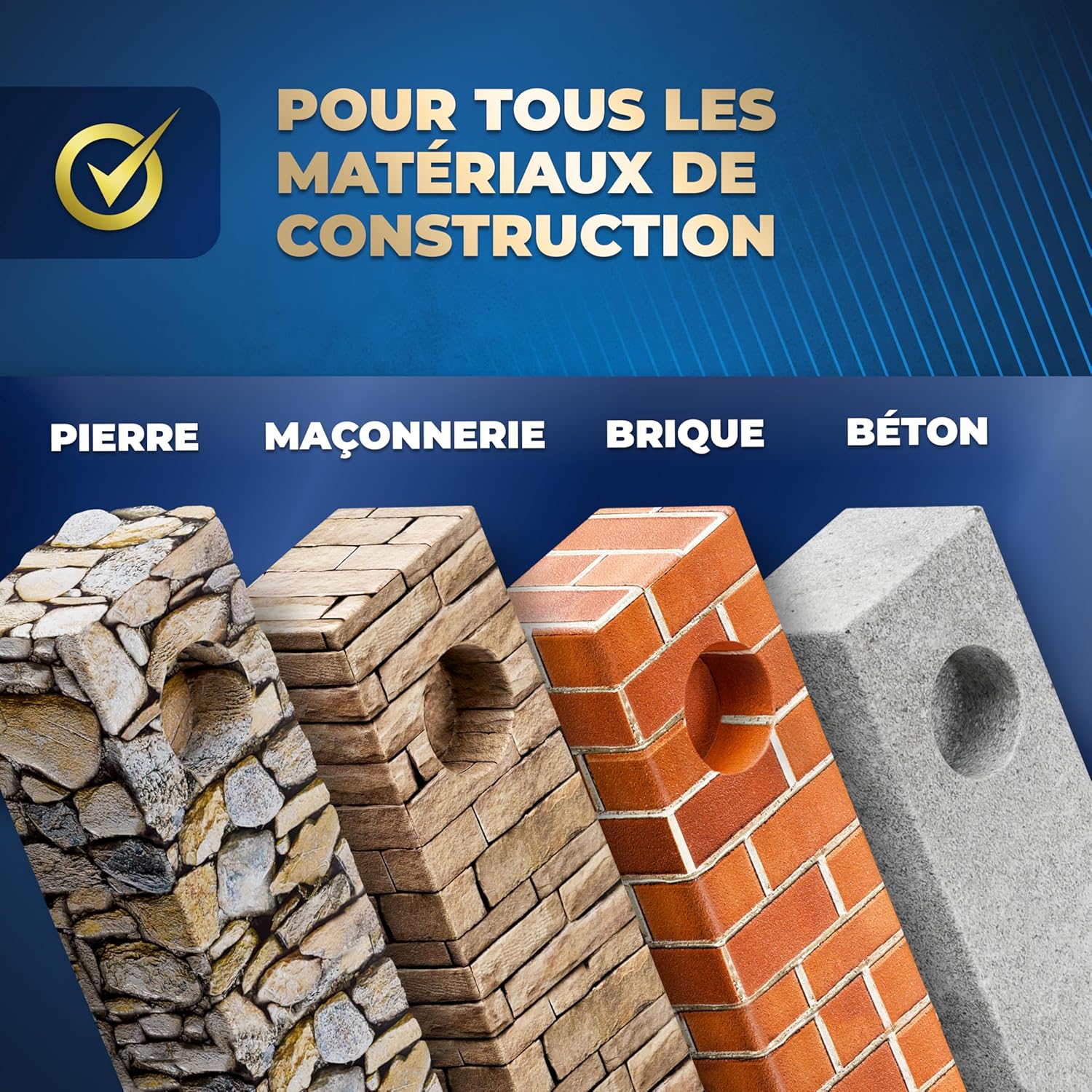 Thumbnail 6 de S&R Scie Cloche Trépan Béton 68 mm SDS Plus – Perforation rapide pour maçonnerie