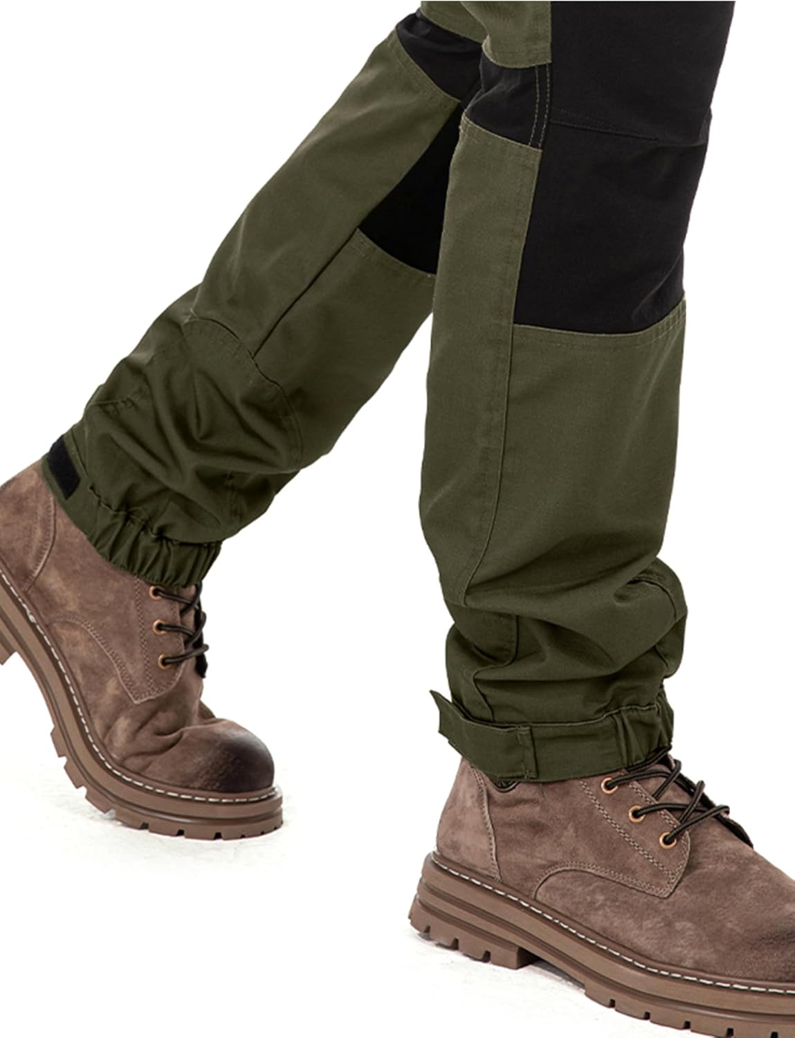 Detalle de Yeyity Wanderhose Herren: Outdoor-Hose mit robustem Komfort und praktischen Taschen