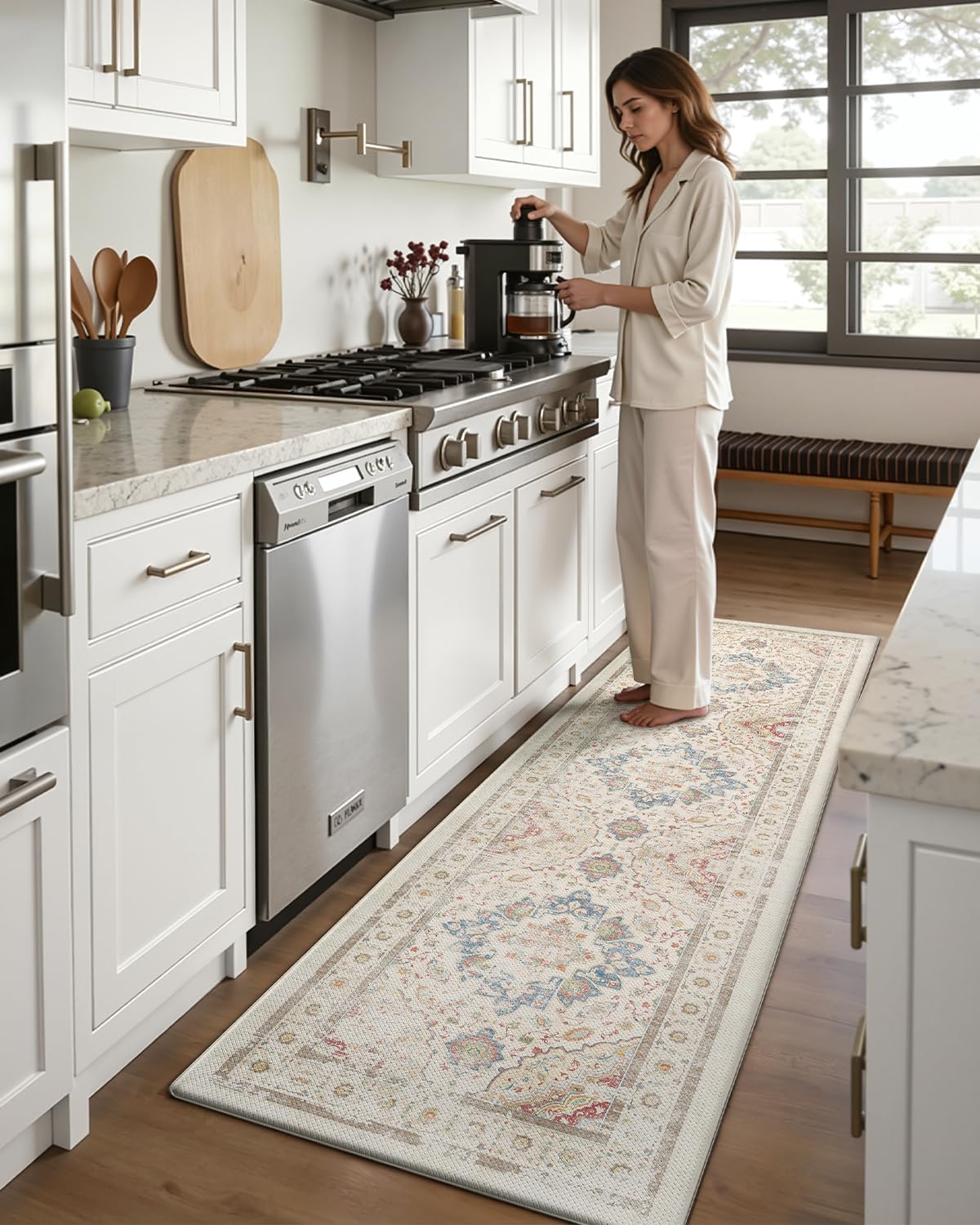 Detalle de DEXI Kitchen Mats 23x86 Anti-Fatigue Runner Rug